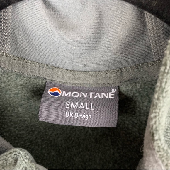 Montane Pulsar Front Zip Fleece Jacket Shadow Grey Small - Picture 9 of 14